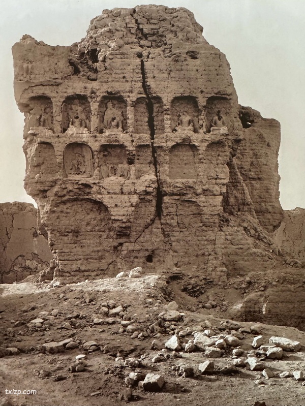 1914年德国考察队吐鲁番行拍摄的老照片（上）插图20