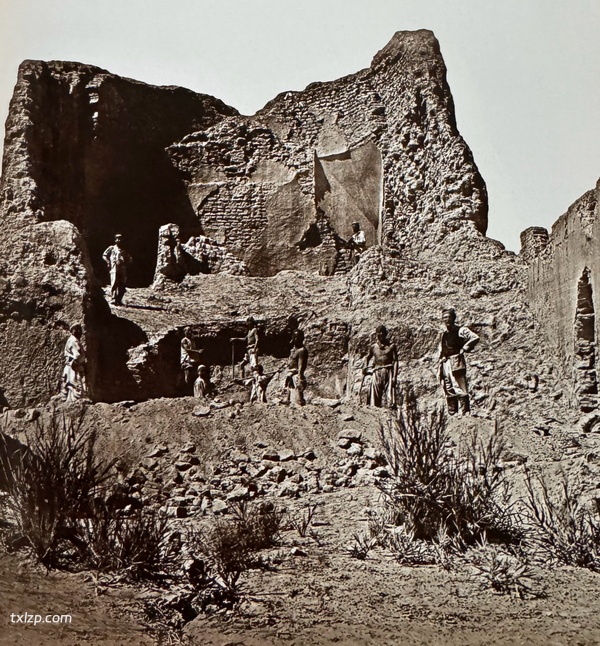 1914年德国考察队吐鲁番行拍摄的老照片（上）插图24