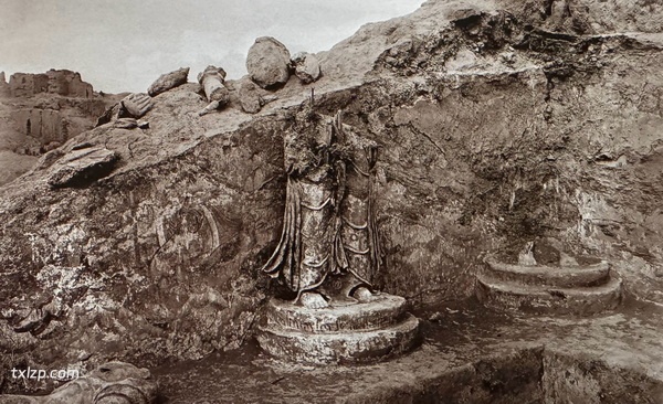 1914年德国考察队吐鲁番行拍摄的老照片（上）插图25