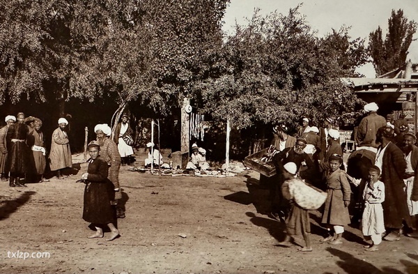 1914年德国考察队吐鲁番行拍摄的老照片（上）插图21