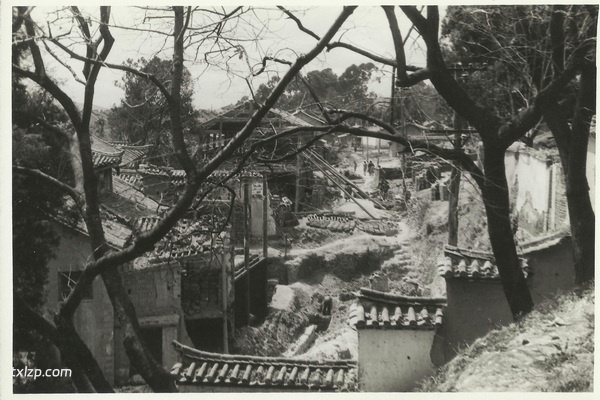 1944年昆明老照片 李约瑟拍摄的昆明西山（上）插图2