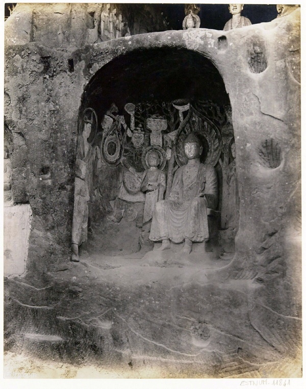 1914年四川广元 千年石窟千佛崖的昔日影像插图3 1914年四川广元 千年石窟千佛崖的昔日影像插图3