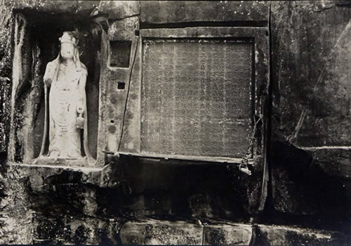 1914年四川巴中老照片 百年前的水宁寺石窟风貌缩略图