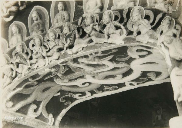 1925年大同老照片 百年前的云冈石窟历史风貌插图