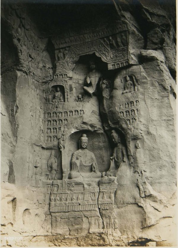 1925年大同老照片 百年前的云冈石窟历史风貌插图7