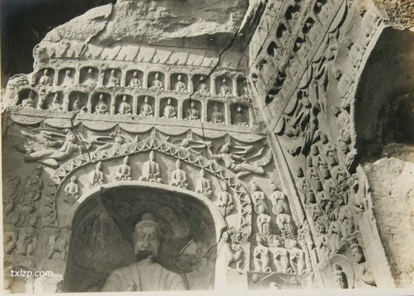 1925年大同老照片 百年前的云冈石窟历史风貌插图8