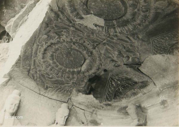 1925年大同老照片 百年前的云冈石窟历史风貌插图9