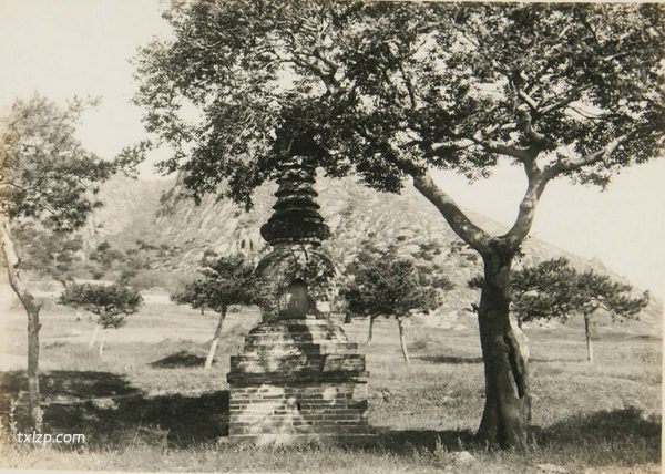 1924年辽阳老照片 百年前的白塔首山观音寺风光插图3