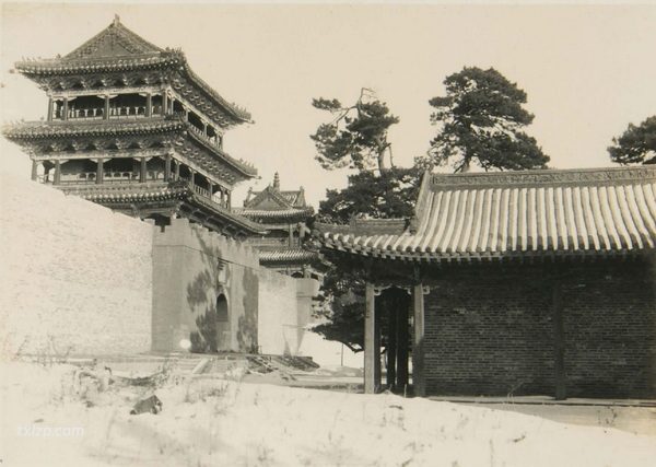 1924年沈阳老照片 百年前的沈阳东陵北陵风貌插图