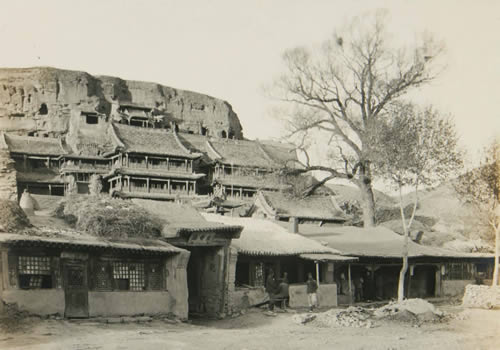 1925年大同老照片 百年前的云冈石窟历史风貌缩略图