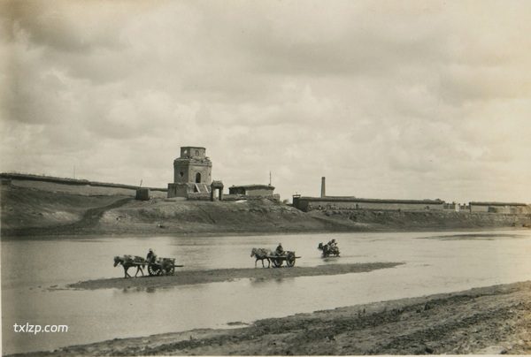 1924年吉林各地老照片 长春吉林松花江畔风貌插图5