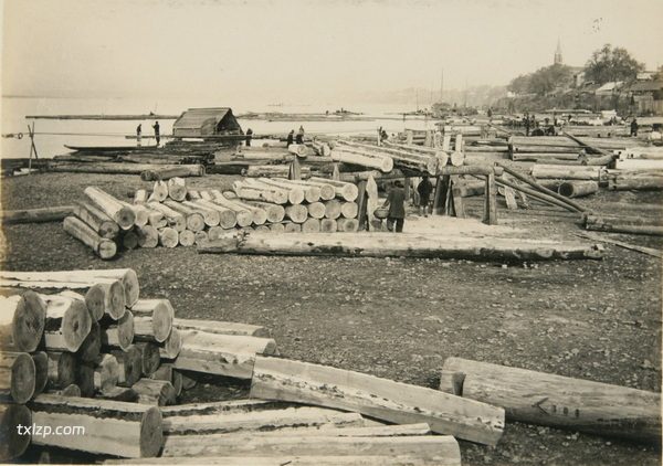 1924年吉林各地老照片 长春吉林松花江畔风貌插图7