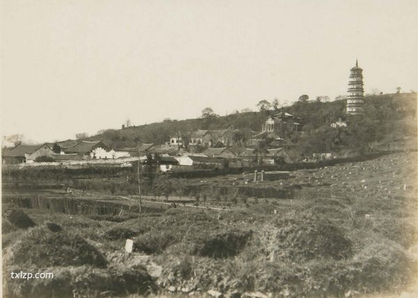 1926年武汉老照片 武昌黄鹤楼八宝寺及百姓生活插图3