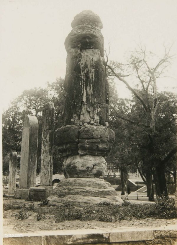 1929年泰山老照片 百年前的泰山真实风光照插图17
