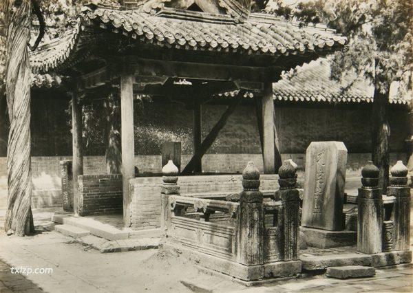 1929年曲阜老照片 百年前的曲阜三孔完整影像插图7