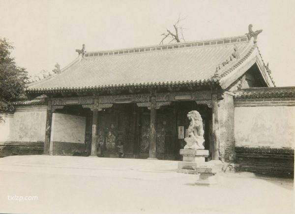 1929年曲阜老照片 百年前的曲阜三孔完整影像插图17