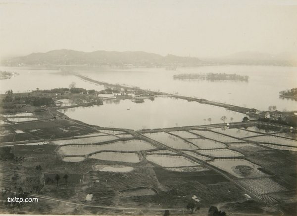 1926年杭州老照片 百年前的西湖岳王庙上天竺插图