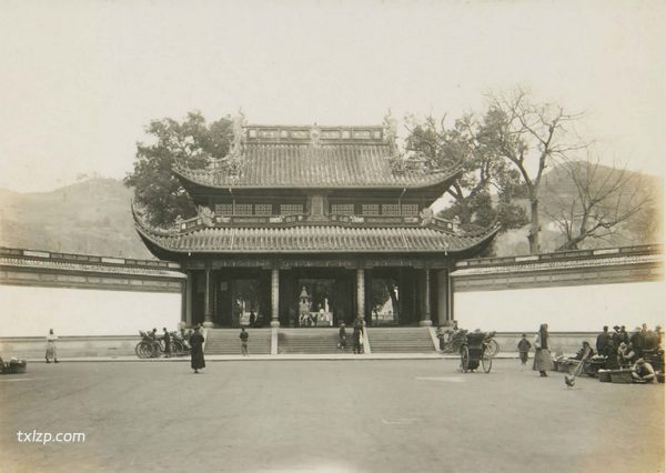 1926年杭州老照片 百年前的西湖岳王庙上天竺插图4