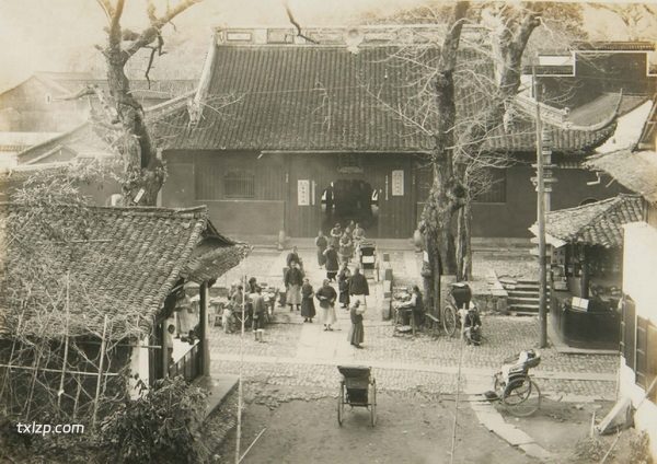 1926年杭州老照片 百年前的西湖岳王庙上天竺插图6