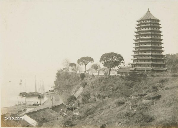 1926年杭州老照片 百年前的西湖岳王庙上天竺插图7