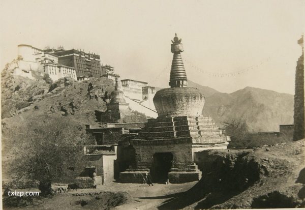 1927年拉萨老照片 百年前拉萨城市历史风貌插图1