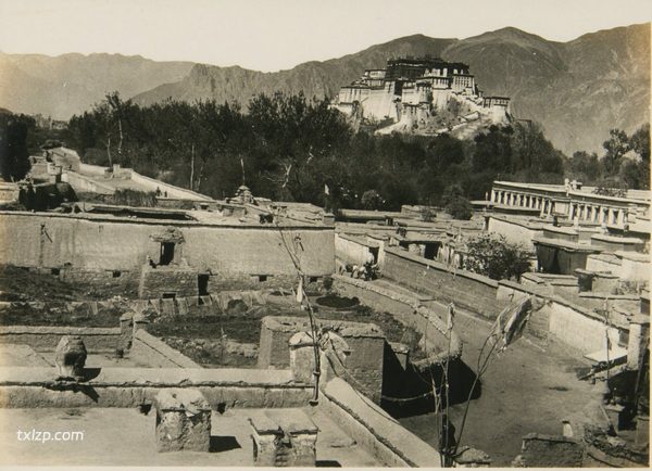 1927年拉萨老照片 百年前拉萨城市历史风貌插图2