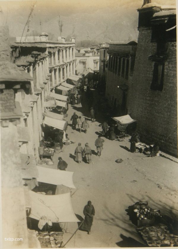 1927年拉萨老照片 百年前拉萨城市历史风貌插图8