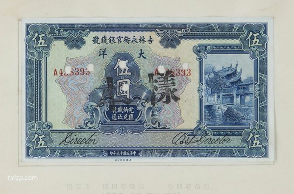 《旧纸币样票册》1930年代 图集下载插图5