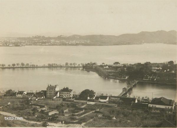 1930年杭州老照片 百年前的杭州西湖灵隐寺影像插图2