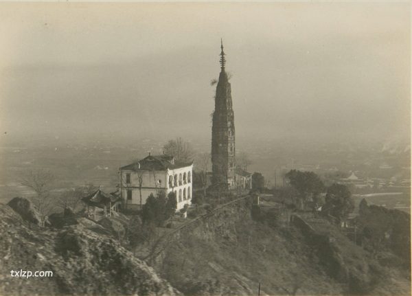 1930年杭州老照片 百年前的杭州西湖灵隐寺影像插图3