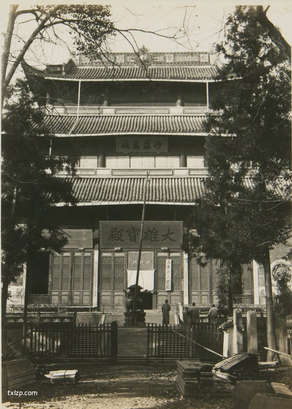 1930年杭州老照片 百年前的杭州西湖灵隐寺影像插图7