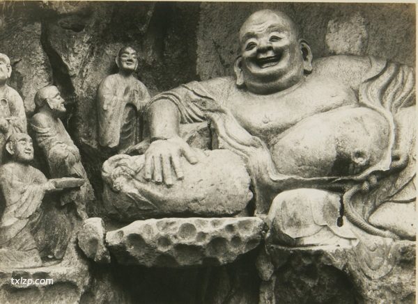 1930年杭州老照片 百年前的杭州西湖灵隐寺影像插图9