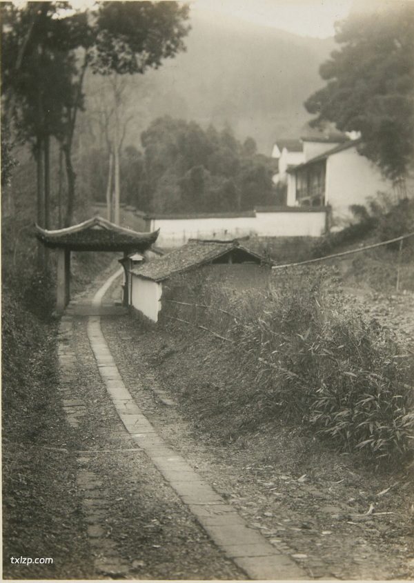 1930年杭州老照片 百年前的杭州西湖灵隐寺影像插图21