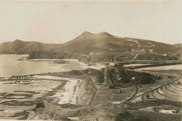 1932年葫芦岛老照片 日本人镜头下的葫芦岛筑港全纪实插图4