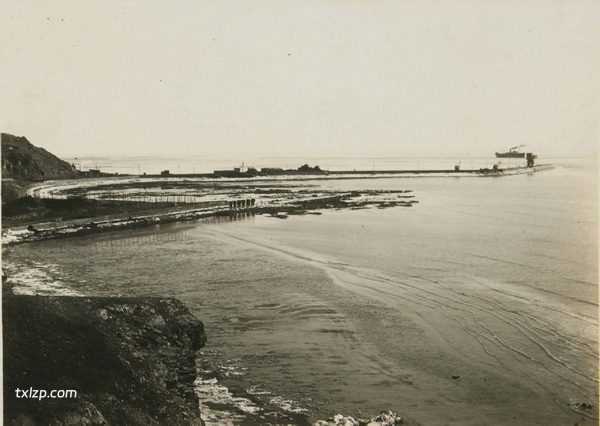 1932年葫芦岛老照片 日本人镜头下的葫芦岛筑港全纪实插图5