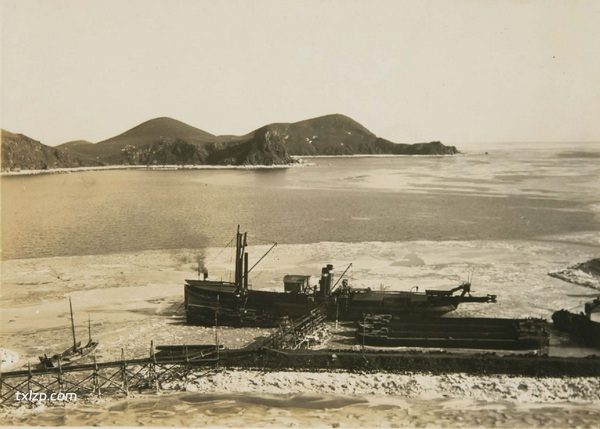 1932年葫芦岛老照片 日本人镜头下的葫芦岛筑港全纪实插图8