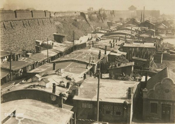 1932年沈阳老照片 沦陷初期沈阳城墙、白塔、中街、大和宾馆全收录插图2