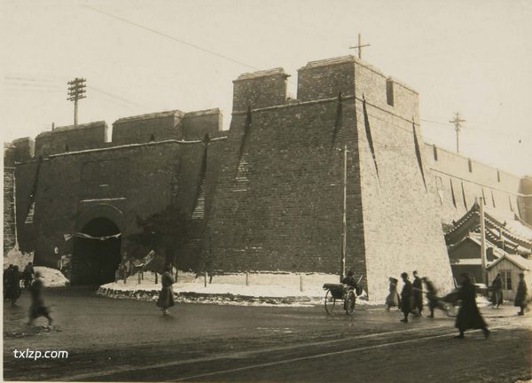 1932年沈阳老照片 沦陷初期沈阳城墙、白塔、中街、大和宾馆全收录插图3