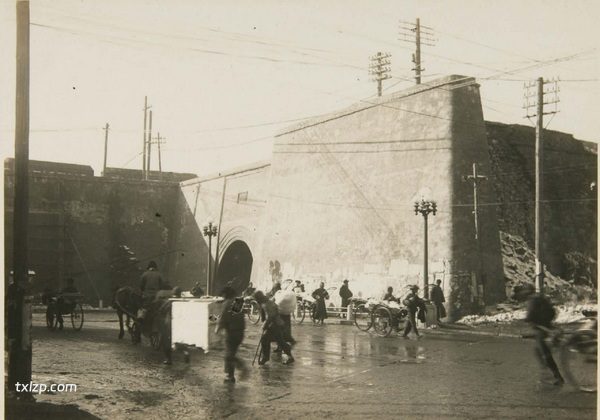 1932年沈阳老照片 沦陷初期沈阳城墙、白塔、中街、大和宾馆全收录插图4