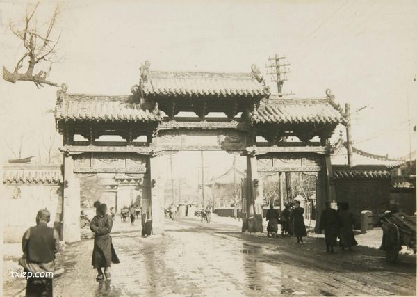 1932年沈阳老照片 沦陷初期沈阳城墙、白塔、中街、大和宾馆全收录插图8