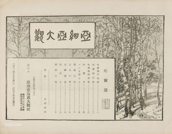 1932年哈尔滨老照片 伪满初期的哈尔滨全城实拍插图