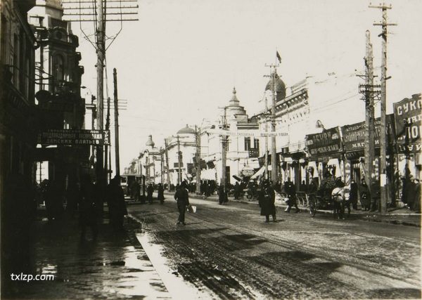 1932年哈尔滨老照片 伪满初期的哈尔滨全城实拍插图3