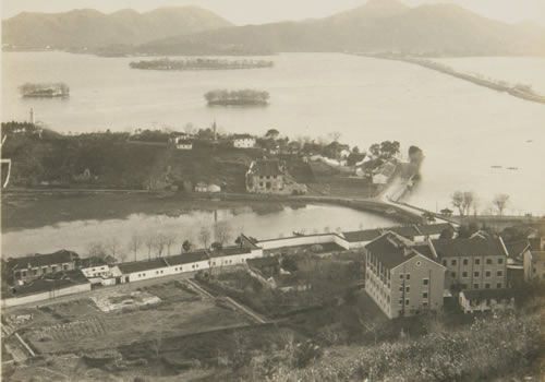1930年杭州老照片 百年前的杭州西湖灵隐寺影像缩略图