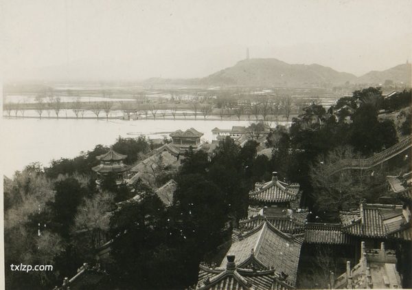 1933年北京老照片 城墙、街市、雍和宮、万寿山等处风貌插图11