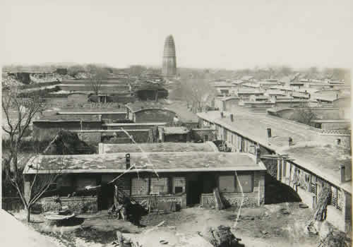 1933年锦州老照片 义县城市及各处寺庙真实风貌缩略图