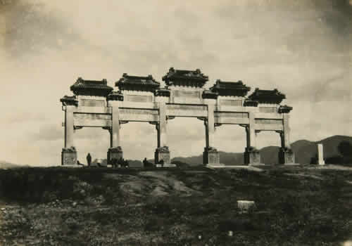 1936年北京老照片 民国时期明十三陵各处景观影像缩略图