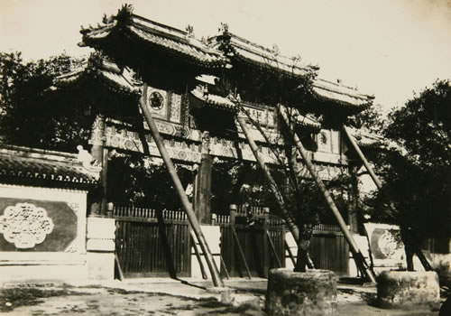 1936年北京老照片 民国时期的北平近郊各处寺庙景观缩略图