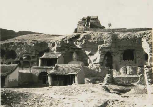 1936年大同老照片 民国时期云冈石窟内外名胜风貌缩略图