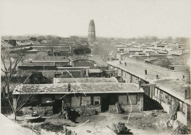 1933年锦州老照片 义县城市及各处寺庙真实风貌插图3