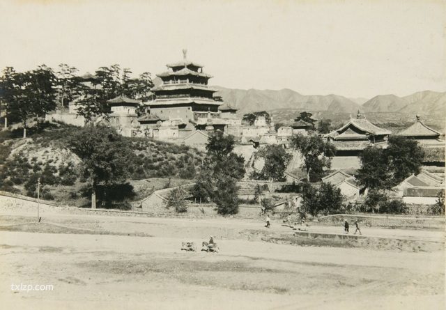 1934年承德老照片(二) 避暑山庄之普宁寺内外风光插图2 1934年承德老照片(二) 避暑山庄之普宁寺内外风光插图2
